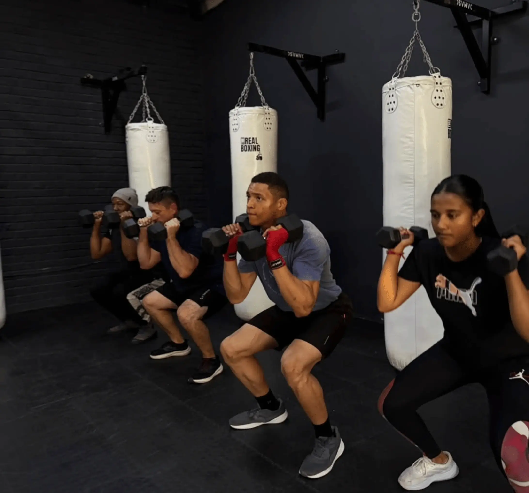 Fitness training at The Real Boxing Gym
