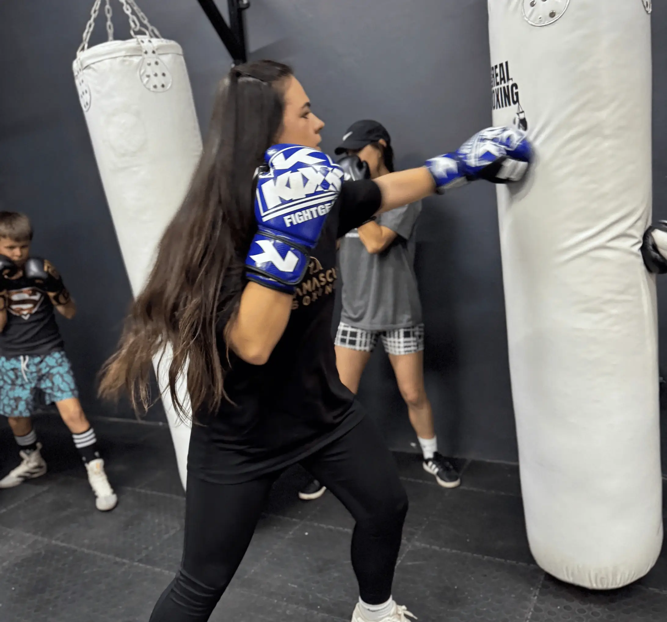 Ladies boxing training at The Real Boxing Gym