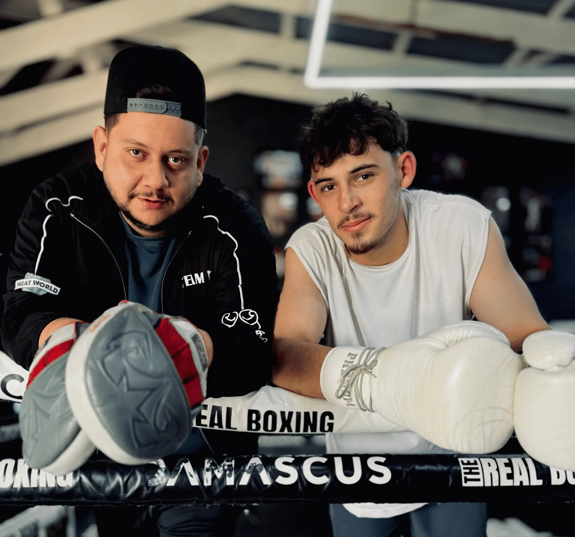 The Real Boxing Gym member training
