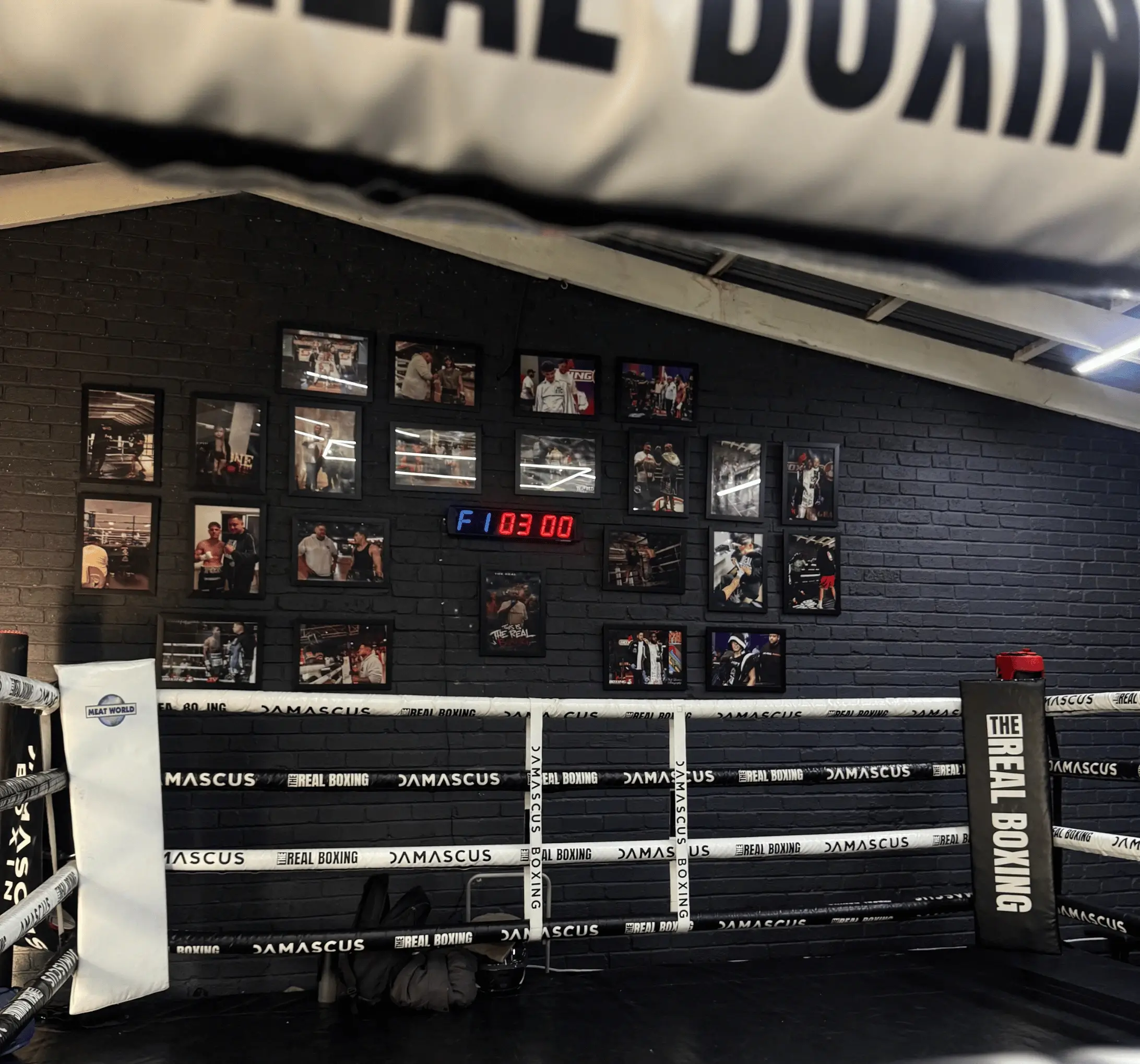 Training space at The Real Boxing Gym